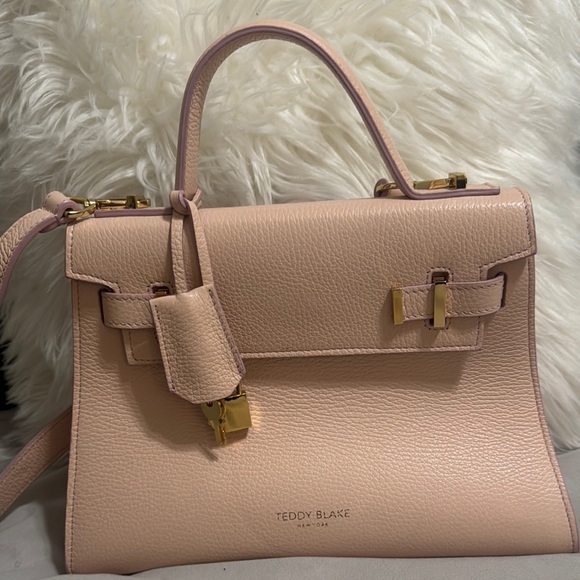 Pink Leather Handbag - Picture 1 of 4